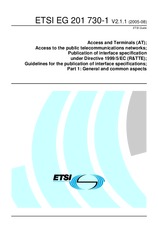 Norma ETSI EG 201730-1-V2.1.1 10.8.2005 náhled