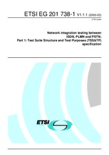 Norma ETSI EG 201738-1-V1.1.1 20.3.2000 náhled