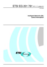 Norma ETSI EG 201781-V1.1.1 11.7.2000 náhled