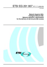Norma ETSI EG 201807-V1.1.1 26.9.2000 náhled