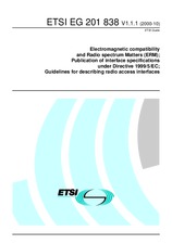 Norma ETSI EG 201838-V1.1.1 17.10.2000 náhled