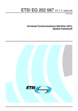Norma ETSI EG 202067-V1.1.1 17.9.2002 náhled
