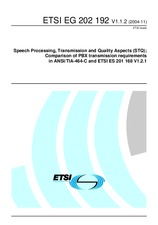 ETSI EG 202192-V1.1.2 25.11.2004