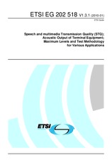 Náhled ETSI EG 202518-V1.3.1 11.1.2010