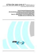 Norma ETSI EN 300019-2-7-V3.0.0 2.12.2002 náhled