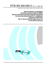 ETSI EN 300065-2-V1.1.1 11.5.2001