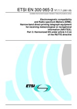 ETSI EN 300065-3-V1.1.1 11.5.2001