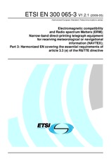 ETSI EN 300065-3-V1.2.1 19.5.2009