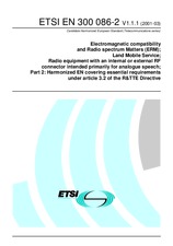ETSI EN 300086-2-V1.1.1 1.3.2001