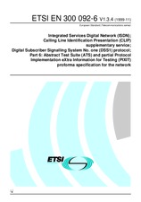 ETSI EN 300092-6-V1.3.4 3.11.1999