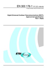 Norma ETSI EN 300176-1-V1.3.2 22.6.1999 náhled