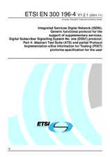 ETSI EN 300196-4-V1.2.1 13.11.2001