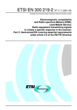 ETSI EN 300219-2-V1.1.1 6.3.2001