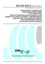 ETSI EN 300220-2-V1.2.1 30.11.1997