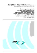 ETSI EN 300330-2-V1.1.1 28.6.2001