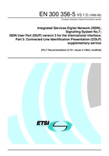 ETSI EN 300356-5-V3.1.3 31.8.1998