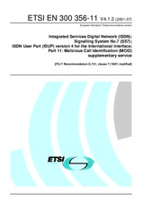 ETSI EN 300356-11-V4.1.2 18.7.2001