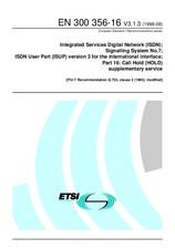 ETSI EN 300356-16-V3.1.3 31.8.1998