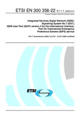 ETSI EN 300356-22-V1.1.1 2.7.2003