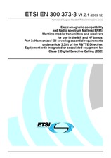 Norma ETSI EN 300373-3-V1.2.1 11.12.2009 náhled