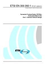 ETSI EN 300392-1-V1.2.1 7.1.2003