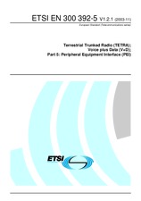 ETSI EN 300392-5-V1.2.1 24.11.2003
