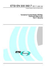 ETSI EN 300392-7-V2.1.1 16.2.2001