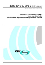 ETSI EN 300392-9-V1.1.1 4.7.2001