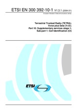 ETSI EN 300392-10-1-V1.3.1 5.1.2004