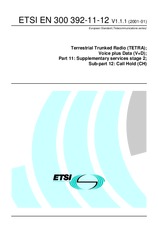 ETSI EN 300392-11-12-V1.1.1 25.1.2001