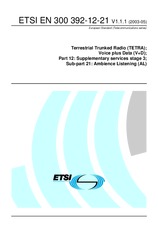 ETSI EN 300392-12-21-V1.1.1 6.5.2003