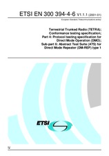 ETSI EN 300394-4-6-V1.1.1 12.1.2001