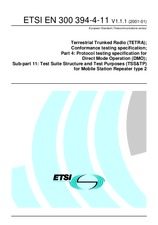 ETSI EN 300394-4-11-V1.1.1 2.1.2001