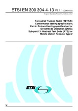 ETSI EN 300394-4-13-V1.1.1 12.1.2001