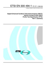 ETSI EN 300494-1-V1.2.1 24.8.1999