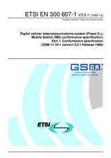 ETSI EN 300607-1-V5.9.1 23.12.1999