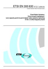 ETSI EN 300630-V1.2.1 9.3.2000