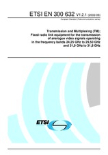 ETSI EN 300632-V1.2.1 11.6.2002