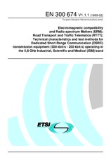 ETSI EN 300674-V1.1.1 16.2.1999