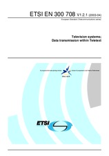 ETSI EN 300708-V1.2.1 16.4.2003