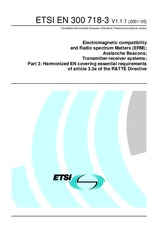 ETSI EN 300718-3-V1.1.1 22.5.2001