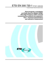 ETSI EN 300720-1-V1.2.1 3.8.2000