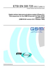 ETSI EN 300725-V8.0.1 15.11.2000