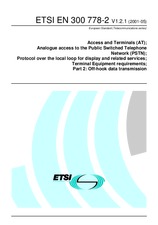 ETSI EN 300778-2-V1.2.1 4.5.2001