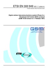 Norma ETSI EN 300949-V6.1.1 12.1.2000 náhled