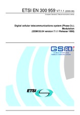 Norma ETSI EN 300959-V7.1.1 20.6.2000 náhled