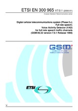 Norma ETSI EN 300965-V7.0.1 13.1.2000 náhled