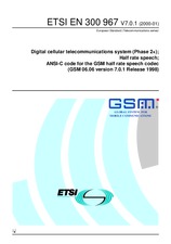 Norma ETSI EN 300967-V7.0.1 20.1.2000 náhled