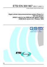 Náhled ETSI EN 300967-V8.0.1 15.11.2000