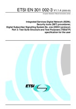 Norma ETSI EN 301002-3-V1.1.4 29.5.2000 náhled